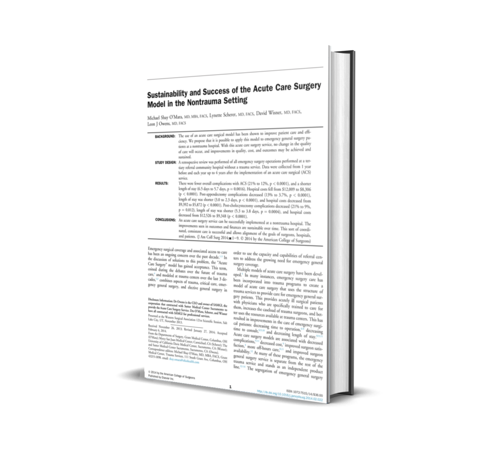 Surgical-Affiliates-Peer-Review-Study-1_Cover